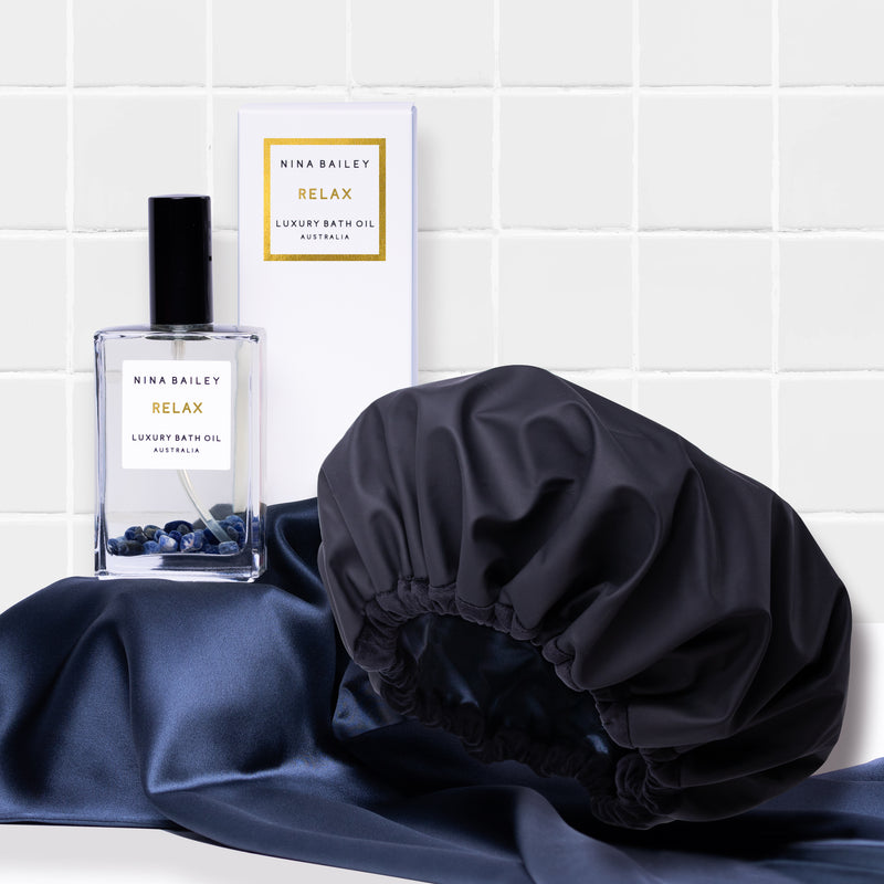 The Silk Lined Shower Cap